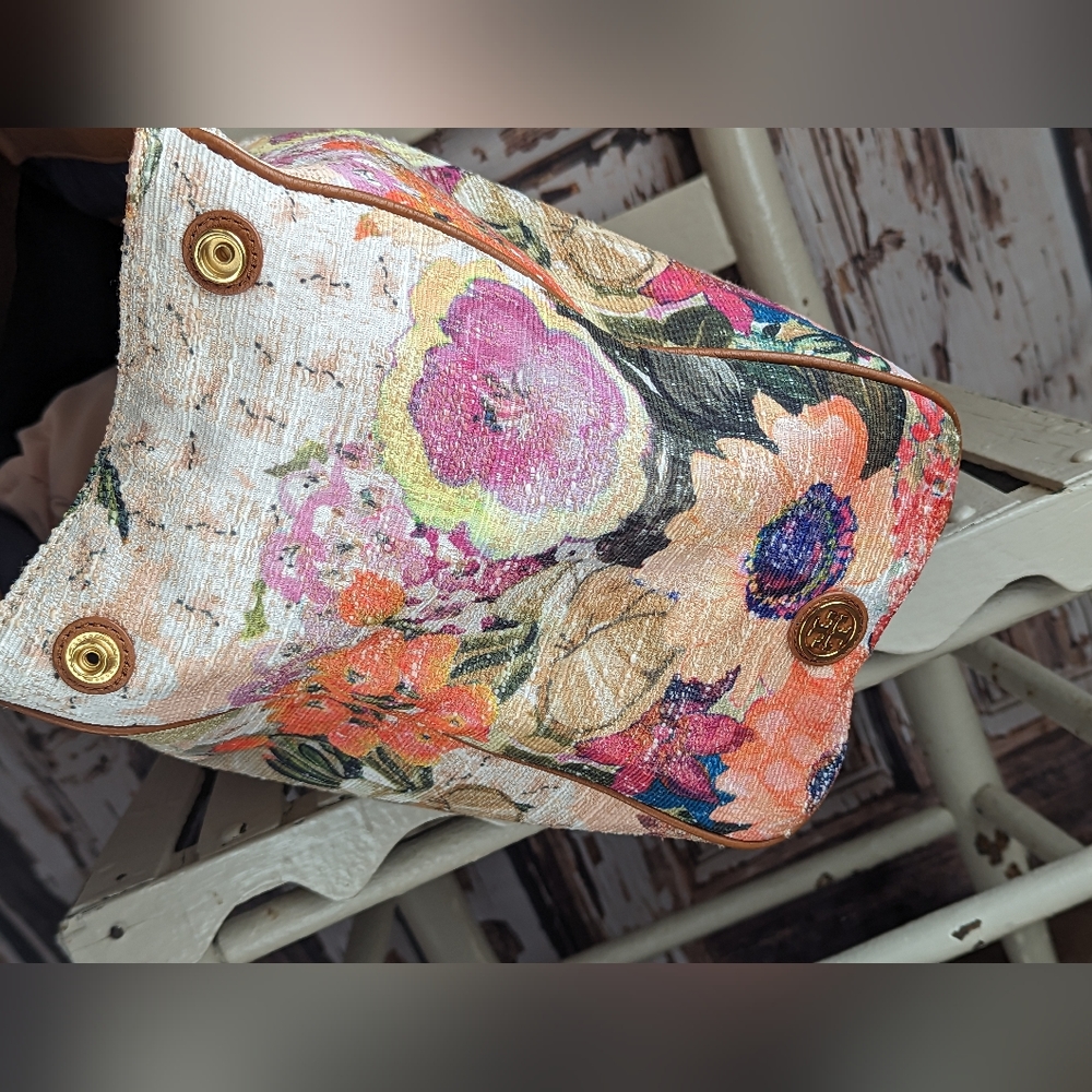 Tory Burch Attersee Patchwork Handbag - image 7